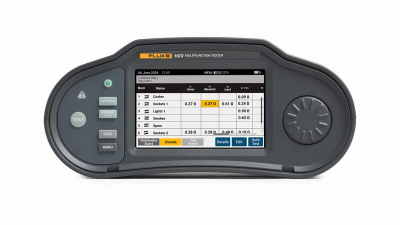 Fluke 1672 - Tester elektrických instalací - #1