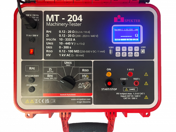 MT-204 - Tester elektrických častí strojových zariadení - #2