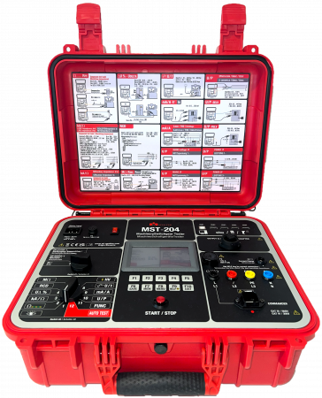 MST-204 - Tester elektrických častí strojových zariadení