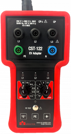 MI SPEKTER CST-122 - Adaptér na testovanie nabíjacích staníc