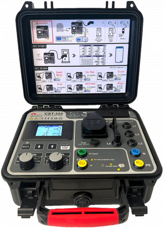 MI SPEKTER CST-322 - Analyzátor na testovanie nabíjacích staníc - #1