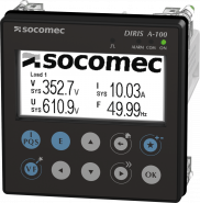 DIRIS A100 - Merač kvality elektrickej energie s prúdovými snímačmi