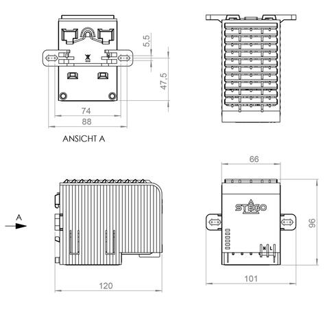 CS 032 Basic - Výkonné výhrevné teleso s ventilátorom - #1