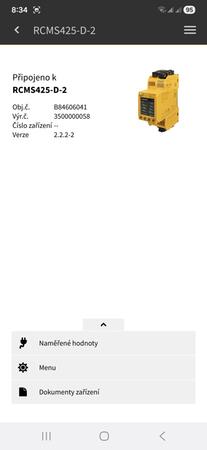 Bender Connect App - úvodná obrazovka