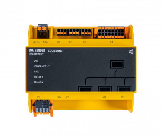 COMTRAXX® EDGE500IP - Monitor stavu s funkciou prevodníka rozhrania pre integráciu a poskytovanie údajov zariadenia Bender