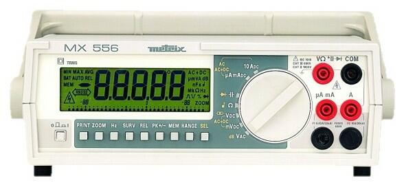 MX 556 - Laboratórny multimeter